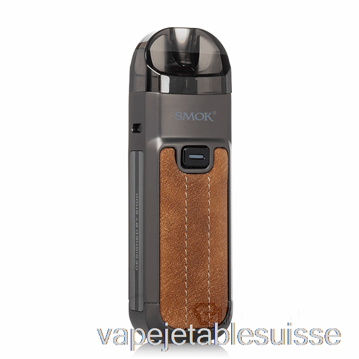 Vape Suisse Smok Nord 5 80w Système Pod Cuir Marron